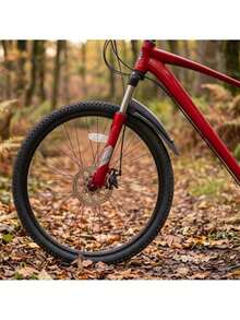 Bicycle Mudguard Set Front And Rear For 24 To 28 Inch Wheels, Universal Bike Fender Kit With Adjustable Height And Quick Installation, Lightweight Durable Design Helps Reduce Water And Mud Splash, Ideal For Mountain Trekking City, Everyday Cycling - A - View 3