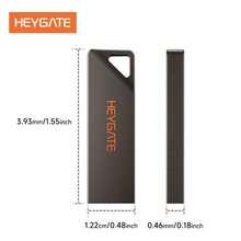 HeyGate USB 2.0 High-Speed Flash Drive, 2-Pack (8G/16G/32G/64G/128G), Compact And Portable, Plug And Play, Suitable For Laptops, Desktops And Car Audio, Great Assistant For Office, Business And Learning - View 4