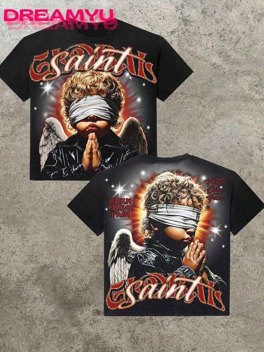 Women T-Shirts - 黑色 2 - 查看 1
