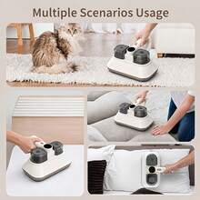 Handheld Mattress Vacuum Cleaner For Home, Powerful Suction, USB-C Fast Charging, Washable Filter, LED Real-Time Digital Display, Anti-Tangle Design, Suitable For Bed, Sofa, Carpet And Pet Hair Cleaning - Multicolor - View 8