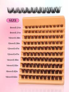 Asiteo 110pcs D Curl Single Lash Extensions, Easy To Apply, Suitable For Party, Date, Daily Wear, Salon Quality - D - View 5