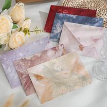5/10/20pcs Spring Cloud Dream Series High-Quality Vintage Envelopes, Invitation Envelopes, Exquisite Fresh Greeting Cards, 16x11cm, Vintage Chinese Style Envelopes, Wedding Christmas Cards/Letters/Postcards Packaging Envelopes, Back To School Season - Multicolor - View 6