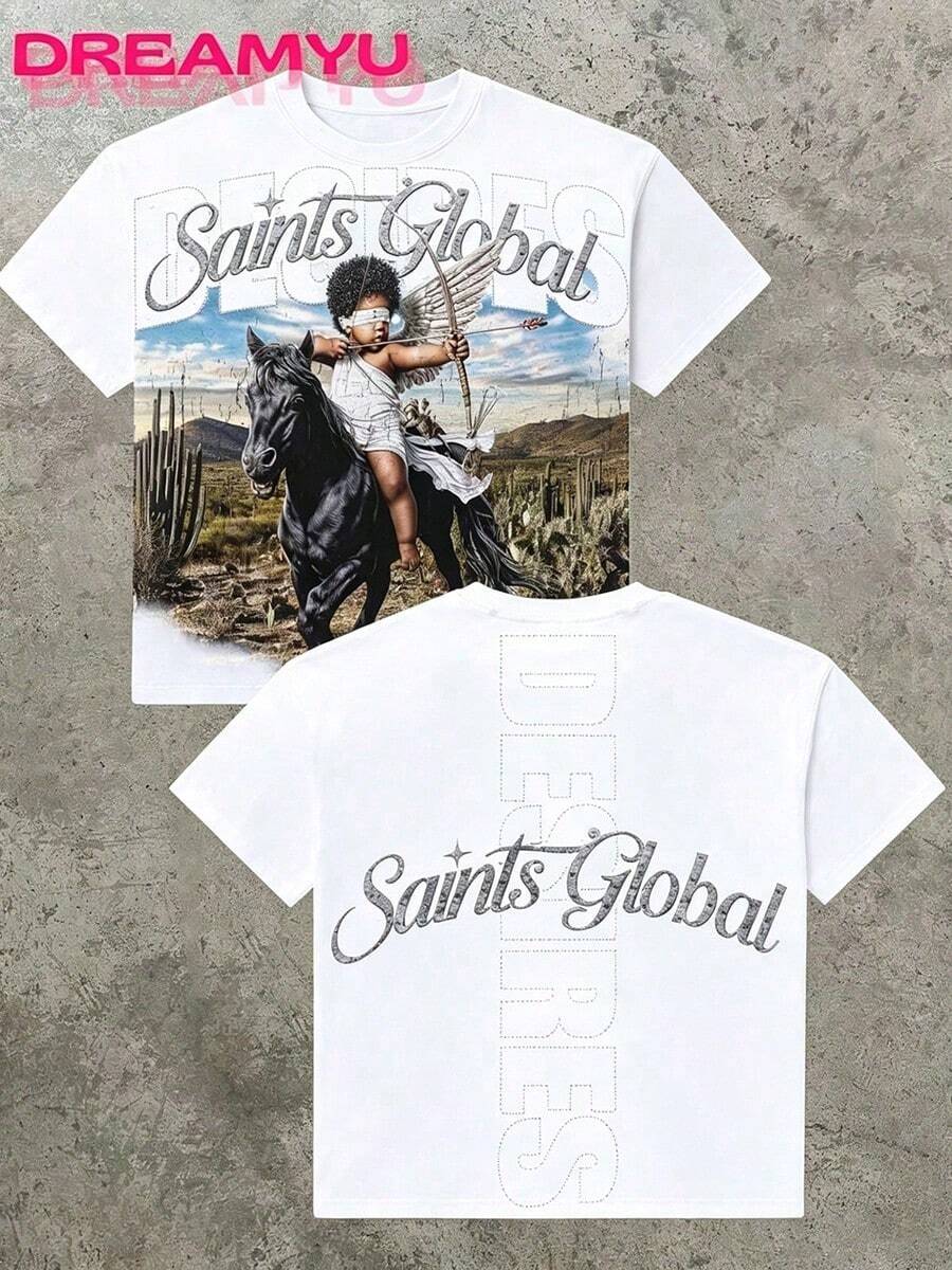 Women T-Shirts - 白色 3 - 查看 1