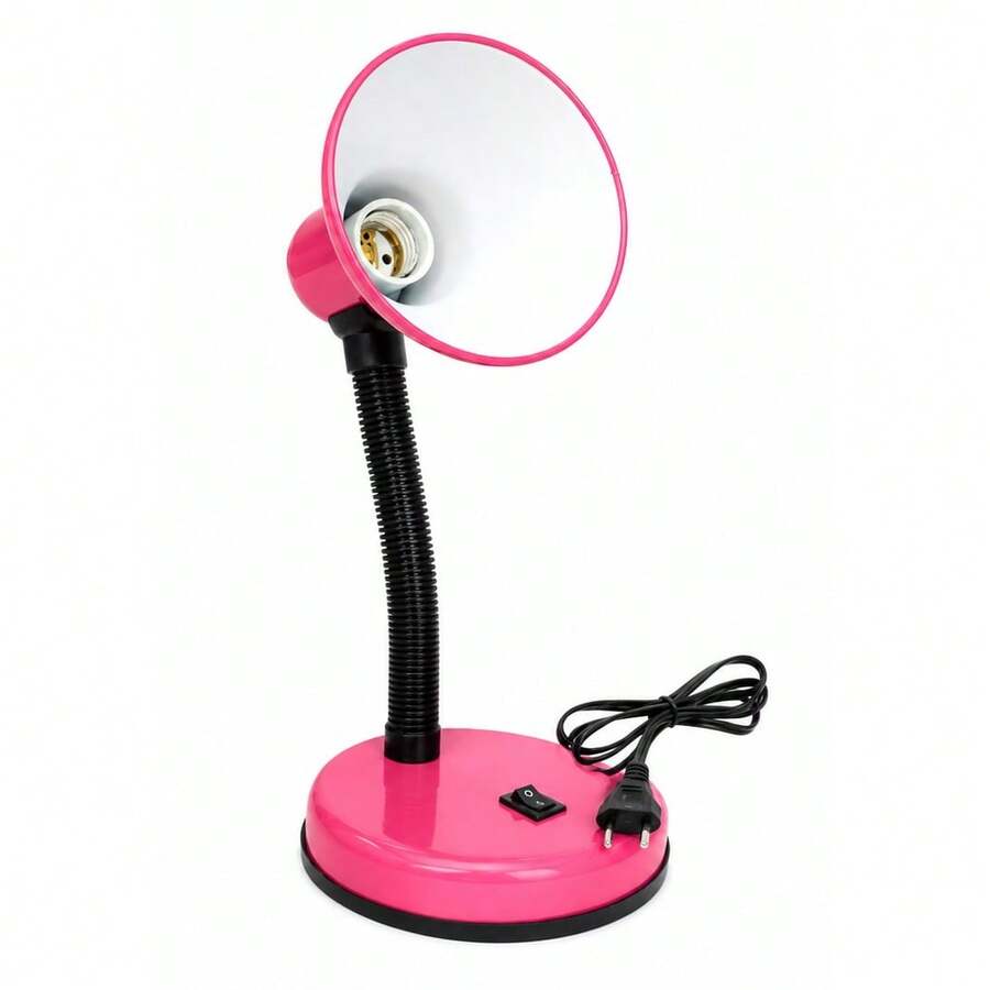 -Style Desk Lamp With Flexible Arm For Reading Or Tasks - US A Type Plug(110-127V) - View 1