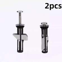 2pcs Toilet Seat Screw Replacement Kit, Heavy Duty Stainless Steel Toilet Bolts, Suitable For Toilet Seat Bathroom/Installation - Expansion Bolt - View 9