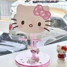 SANRIO Hello Kitty & My Melody Sweetheart Series Multi-Function Stand - Phone Holder, Desktop Friendly Cute Phone Stand, Multi-Function Tablet Stand, Bedside Slouchy Stand, Portable & Foldable - Kt Cat - View 3