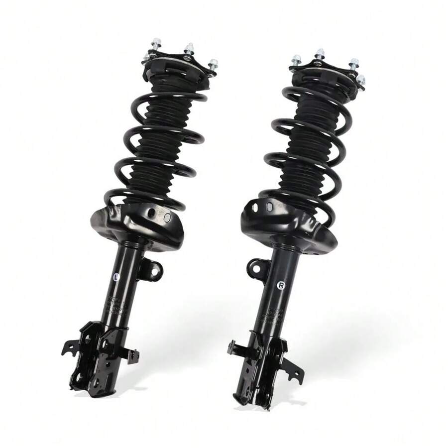 2PCS For  CR-V 2007-2014 Front Absorber Shock Strut & Coil Spring Assembly - Black - View 1
