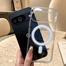 Minimalist Transparent Phone Case For 9 9A 9 Pro 9 Pro XL, Anti-Fall Non-Yellowing Anti-Fingerprint Hard Shell For Pixel 10 10A 10 Pro 10 Pro XL 8 8A 8 Pro 7 7A 7 Pro - Clear - View 1