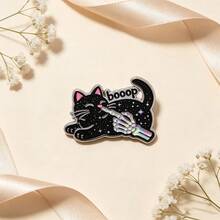 Pins de esmalte y broches con mano de esqueleto Boop negro para solapa, insignias para mochilas y bolsos, decoración cool, regalo para amigos - Multicolor - Ver 6
