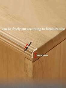 400/300/200/100cm Furniture Corner Guards, Transparent L-Shaped Anti-Collision Strips, Multiple Lengths Available, Suitable For Tables, Fireplaces, Countertop Edges - Multicolor - View 6