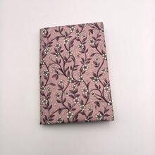 1pc Handmade French Purple Lavender Fabric Book Cover, Flat Printed Fabric Book Sleeve For Planner Notebook, Gift For Book Lovers, Couples, Holiday Gift - Single Piece - View 9