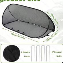 Pop-Up Plant Protection Set (1 Protective Cover + 8 Ground Stakes), For Protecting Vegetables, Fruits And Flowers, Outdoor Garden Protection, Insect Net, Shade Net, Bird Net And Outdoor Garden Mosquito Net - A - View 15
