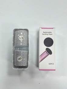 1/60/120片足部繭皮去除墊替換裝，80/100/180目磨砂條，電動足部磨腳器與足部磨皮機，死皮與硬皮去除器，適用於足部、腳跟與腳趾，男女通用居家足部護理必需品 - 彩色 - 查看 14