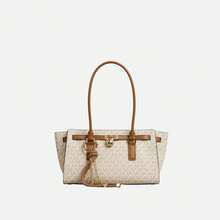 Michael Kors Women Top Handle Bags - Beige - View 6