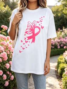 Women T-Shirts - 白色 - 查看 2