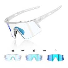 SCVCN KAPVOE Photochromic Cycling Glasses, Outdoor Sports Fashion Glasses, Mountain Bike/Road Bike Fashion Glasses, Fishing/Camping/Hiking Fashion Glasses, Fashion UV Protection Racing Driving Glasses, Golf/Hitting/Cycling Outdoor Sports Glasses - Multicolor - View 7