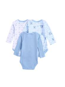 DILAVEL 3PCS Baby Girls' Clothing Spring/Summer New Girl's Bodysuit Suitable For Babies Aged 0-9 Months Embroidered Pattern Outdoor Dressing - Multicolor - View 2