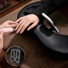 Foldable Tilting Nail Art Hand Pillow With Phone Holder, Butterfly Nail Art Hand Rest Pad, Dual Hand Nail Art Pillow, Suitable For Nail Art Table - Multicolor - View 2
