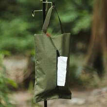 1 Pack Outdoor Friendly Portable Tissue Storage Bag For Car, For Outdoor Camping, And Home Use With Hanging Feature To Keep Tissues Organized And Accessible - Multicolor - View 7