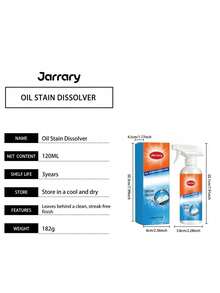 Kitchen Heavy Grease & Oil Stain Remover Cleaner, Powerful Degreaser For Range Hood, Stove Top And Kitchen Surfaces, Gentle & Convenient Daily Cleaning Agent, Home Essential - Liquid - View 10