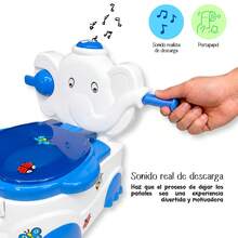 Bañito Elefantito Musical Y Dispensador Angelin Baby Is-01b - Azul - Ver 5