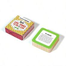 1pc Card Game Board Game For Couples Party Gathering Cool Things To Do In The Car - Multicolor - View 4