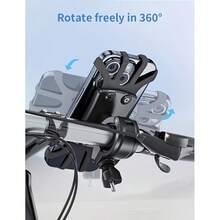 Bicycle Accessories Bicycle Phone Holder, Suitable For 4.70-6.80 Inch Phones, 360 Degree Rotatable Adjustable Smartphone Holder, Anti-Slip Bicycle Handlebar Mount, Suitable For 11.94-17.27 Cm Phones - Multicolor - View 10