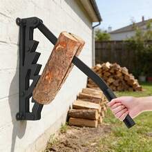 YUNRUX Firewood Splitter, Portable Manual Firewood Cutter, Manual Firewood Cutter Black - A - View 6