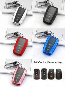 Car Key Case Protector Soft TPU Key Shell Cover Auto Accessories For Prius For Camry For Corolla For CHR For Prado 2018 2022 Dustproof And Anti Fall High-End Fashionable Keybag - KY25 - View 13