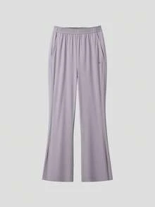 Beneunder Women's Breathable Sun-Protection Flare-Leg Pants AS012 - Dusty Purple - View 11