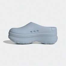 Adidas Originals ADIFOM STAN MULE Focus Fashionable Comfortable Anti-Wear Non-Slip Closed-Toe Slides Women's Blue - Blue - View 2