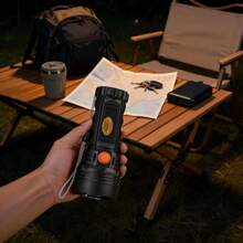 Unisex Practical Style Portable Lamp For Home And Travel - Black - View 4