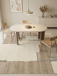 1 buah Karpet Area Bermotif Geometris Minimalis Modern Gaya Nordik dengan Sentuhan Antik - Lembut, Terbuat dari Bahan Kasmir Imitasi, Cocok untuk Kamar Mandi, Dapur, Pintu Masuk, Lorong, Samping Tempat Tidur, Ruang Tamu, Kamar Tidur, Keset Lantai yang Dapat Dicuci dengan Mesin Sepanjang Musim, Dekorasi Rumah - MultiWarna - View 4