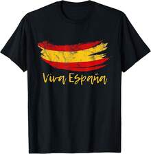 Unisex T-shirt med retro-nationellt slogan-tryck - Svart - Visa 1