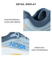 Hoka Bondi 9 Men's Running Shoes 1162011 - Blue 1162011-dNP - View 9