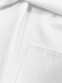 Solid White Smooth Lining Fabric, Soft Smooth Lightweight Garment Lining Material, Solid Color Inner Lining Cloth For Dress, Coat, Skirt, Garment Inner Layer And Handmade Sewing Projects, DIY Sewing Fabric - 1 - View 13