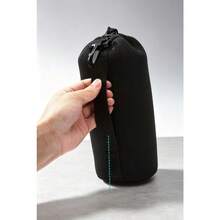 1/4 piezas Bolsa protectora multifuncional de neopreno para lentes, adecuada para almacenamiento de lentes de cámara DSLR, con acolchado grueso, proporciona protección pequeña, mediana y grande - Ver 9