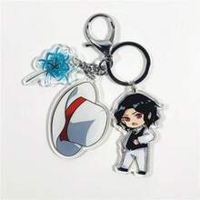 KIMETSU NO YAIBA Character Sword Keychains. Three Designs Featuring Rich And Creative Elements Of Characters, Weapons, And Personal Traits. Exquisitely Crafted, Available In Multiple Styles. Perfect For Attaching To Bags Or Gifting To Friends - Multicolor - View 25