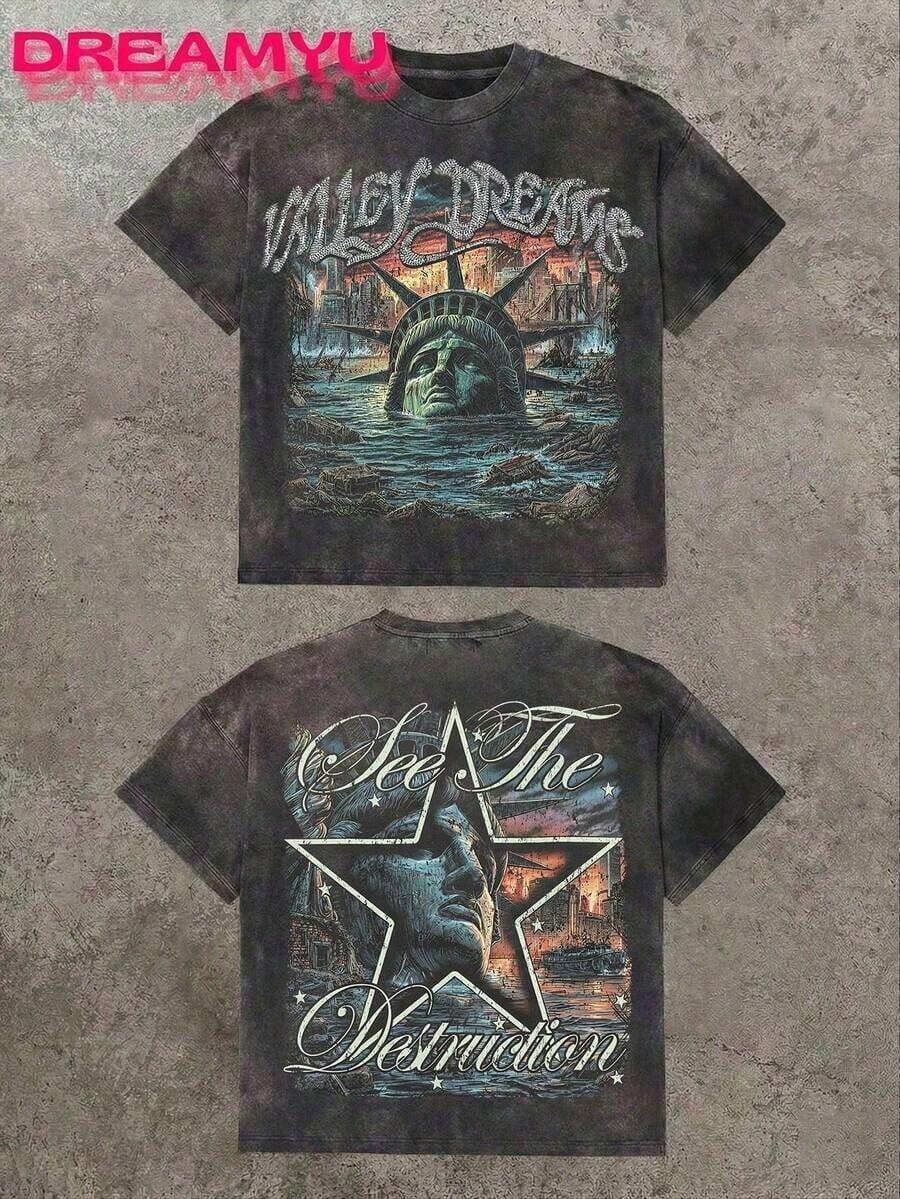 Women T-Shirts - 黑色 6 - 查看 1