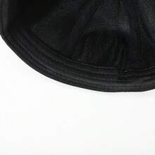 1件字母刺繡極簡可調節百搭街頭風帽子,適合旅行與購物 - A - 查看 9