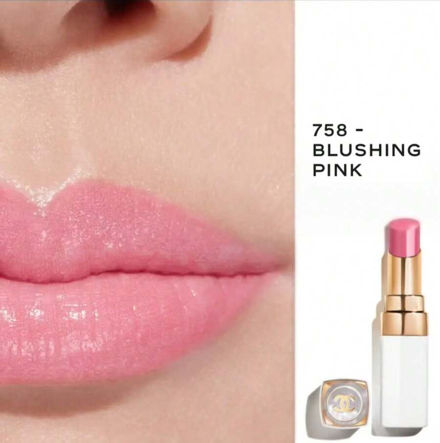 CHANEL 護唇膏,適合日常化妝使用,可作為送給女朋友的禮物 - 758 - BLUSHING PINK - 查看 1