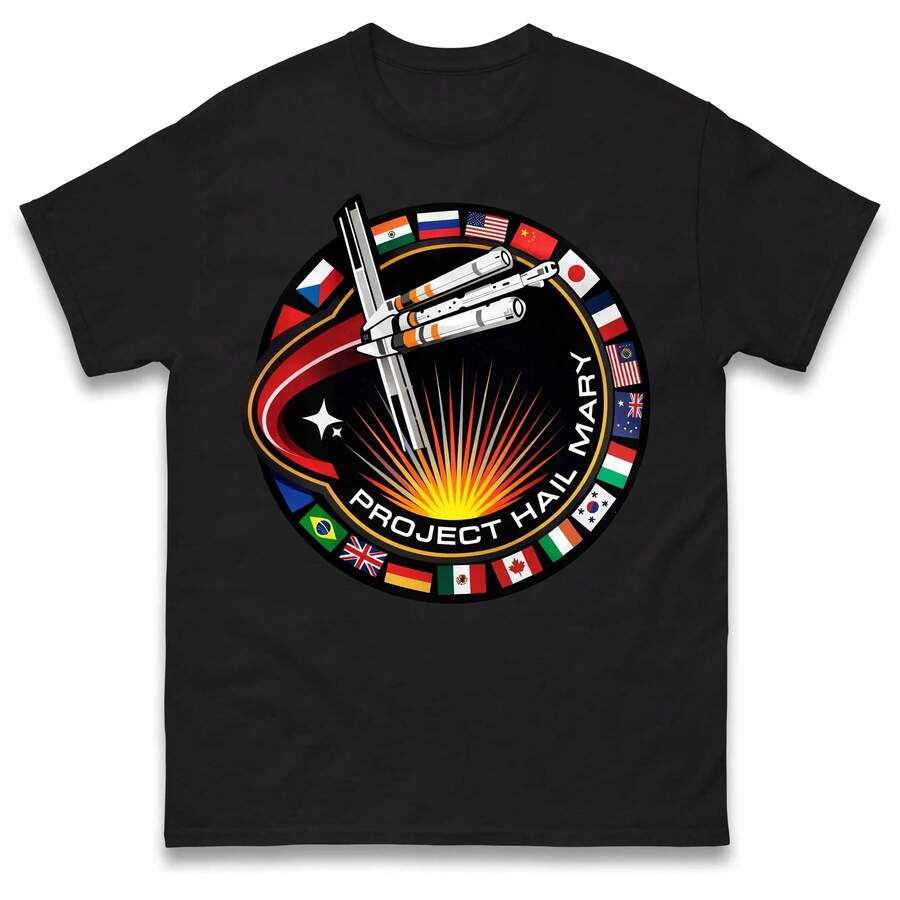 Men T-Shirts - 黑色 - 查看 1