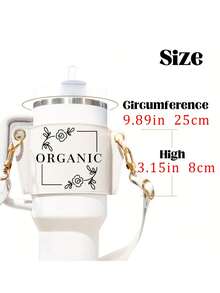 Customized Water Bottle Storage Bag With Shoulder Strap, Suitable For 40/30oz, Personalized Name Customization, Adjustable And Portable, Ideal For Hiking And Camping - Multicolor - View 7