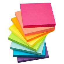 50/360/400 Lembar / 8 Buku Kertas Tempel Fluorescent, 8 Warna Kertas Tempel Perekat, Kertas Memo Berwarna, Cocok Untuk Kantor, Rumah, Sekolah, Rapat, Musim Kembali ke Sekolah, Wajib Beli - 3*3 inci - View 10