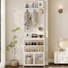 Hall Trees - White - View 5