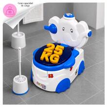 Bañito Elefantito Musical Y Dispensador Angelin Baby Is-01b - Azul - Ver 8