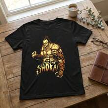 Men T-Shirts - 黑色 - 查看 1