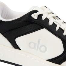 Alo Yoga Unisex Couple Sneakers A0685U - Black and White Color Block A0685U-bLACK/WHITE - View 6