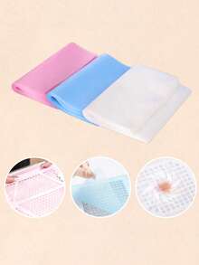 TOMICCA 100/200/300PCS Nail Vacuum Cleaner Filter Paper, Three Colors Available, Non-Woven Material, Compatible With Nail Dust Collectors, Ideal For Professional Nail Salons - Multicolor - View 1