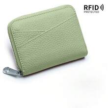 1pc Short Japanese Style Coin Purse, Solid Color Minimalist Accordion Card Wallet, Large Capacity Women Coin Pouch, Suitable For Girls, Ladies, Office Workers, Great For Work, Business Trip, Commuting, Travel - Multicolor - View 20
